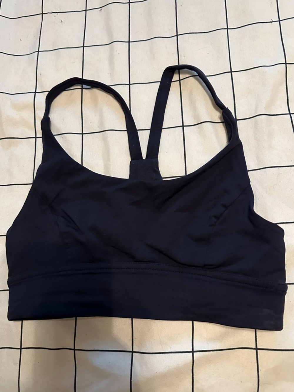 Lululemon Navy Train Times Bra - Picture 3 of 5